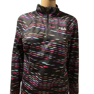 FILA‎ Sport Pullover Activewear Top Multicolor Athletic Jacket